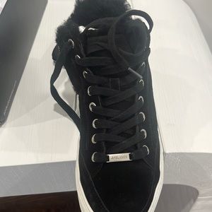 Brand new jslides suede sneakers